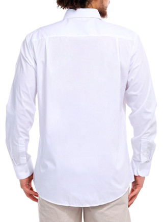 Thumbnail 2: Lucky Brand Lucky Brand Men's Solid Long Sleeve Dress Shirt 