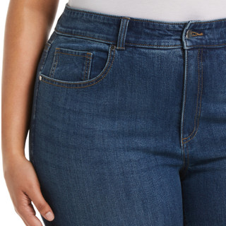 Thumbnail 3: Rafaella Rafaella Plus Straight Leg Jeans 