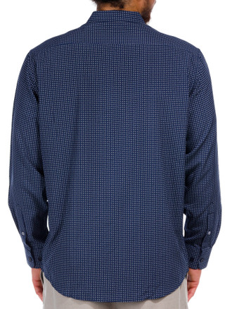 Thumbnail 4: Ben Sherman Ben Sherman Mens Long Sleeve Geo Print Buttoned Shirt 