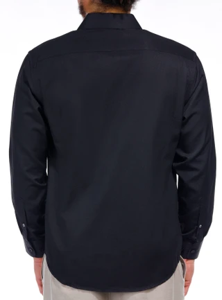 Thumbnail 2: Ben Sherman Ben Sherman Mens Long Sleeve Micro Textured Buttoned Shirt 