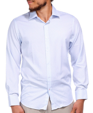 Thumbnail 3: Nautica Nautica Mens Anchor Print Button Down Long Sleeve Shirt 