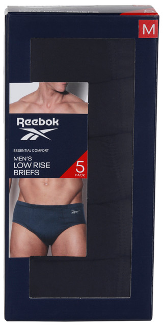 Thumbnail 1: Reebok Reebok Mens 5 Pk Low Rise Briefs 
