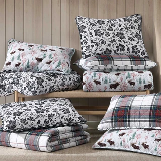 Thumbnail 3: Eddie Bauer Eddie Bauer Mountain Moose Quilt & Sham Set 