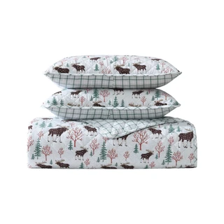 Thumbnail 12: Eddie Bauer Eddie Bauer Mountain Moose Quilt & Sham Set 