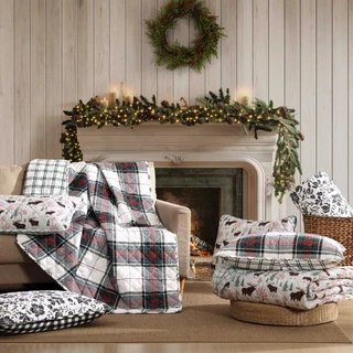 Thumbnail 7: Eddie Bauer Eddie Bauer Mountain Moose Quilt & Sham Set 