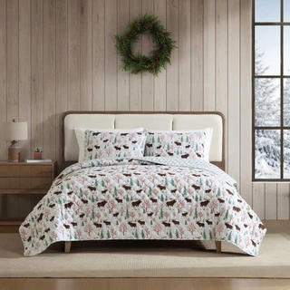 Thumbnail 2: Eddie Bauer Eddie Bauer Mountain Moose Quilt & Sham Set 