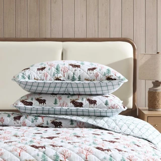 Thumbnail 5: Eddie Bauer Eddie Bauer Mountain Moose Quilt & Sham Set 