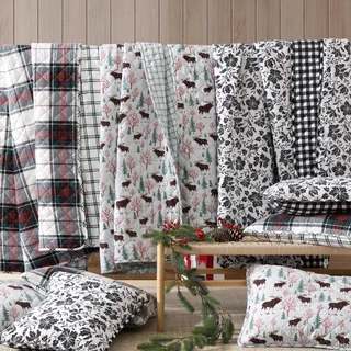 Thumbnail 10: Eddie Bauer Eddie Bauer Mountain Moose Quilt & Sham Set 