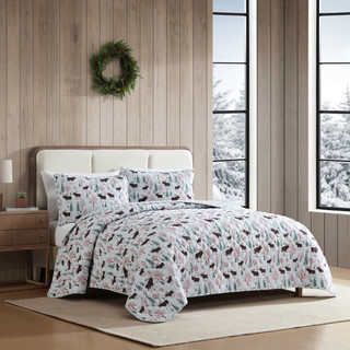 Thumbnail 1: Eddie Bauer Eddie Bauer Mountain Moose Quilt & Sham Set 