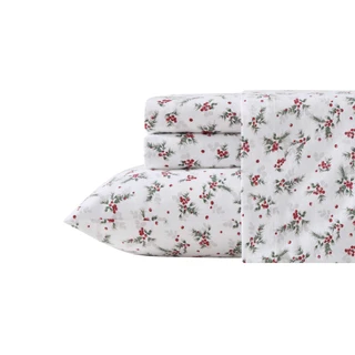 Thumbnail 2: Laura Ashley Laura Ashley Berry Bright Cotton Sheet Set 