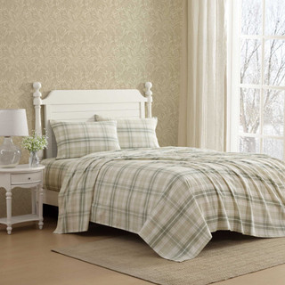 Thumbnail 1: Laura Ashley Laura Ashley Mulholland Plaid Sheet Set 