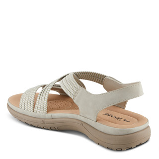 Thumbnail 7: Flexus Flexus Womens Crossbeam Elastic Stretch Cross Over Sandals 