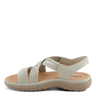 Thumbnail 2: Flexus Flexus Womens Crossbeam Elastic Stretch Cross Over Sandals 