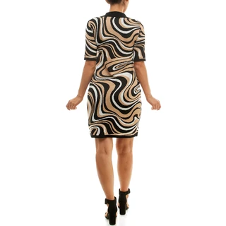 Thumbnail 3: Nina Leonard Nina Leonard Womens Elbow Sleeve Sweater Dress 