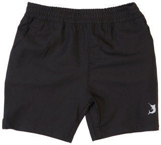 Thumbnail 1: REEL LEGENDS Reel Legends Little Boys Black Swim Trunks 