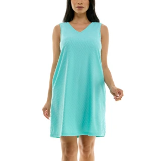 Thumbnail 2: Nina Leonard Nina Leonard Womens Sleeveless Swiss Dot Pocket Dress 