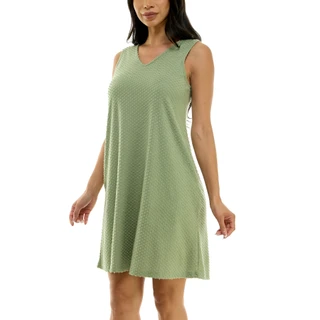 Thumbnail 2: Nina Leonard Nina Leonard Womens Sleeveless Swiss Dot Pocket Dress 