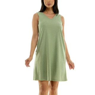 Thumbnail 1: Nina Leonard Nina Leonard Womens Sleeveless Swiss Dot Pocket Dress 