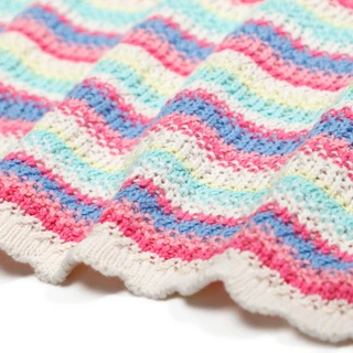 Thumbnail 4: Jessica Simpson Jessica Simpson Girls Crochet Dress with Rainbow Stripes 