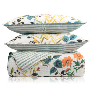 Thumbnail 4: Levtex Home Levtex Home Tessa Reversible Quilt & Sham Set 