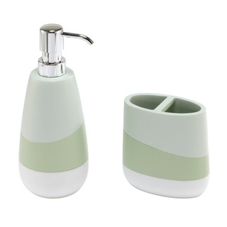 Thumbnail 1: Nicole Miller Nicole Miller 2 Pc. Tropiluxe Bath Set 