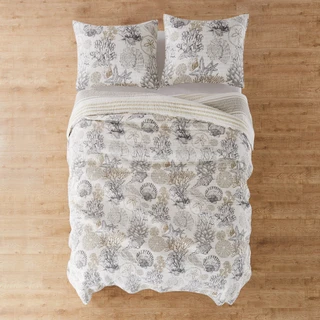 Thumbnail 4: Levtex Home Levtex Home Caspian Sea Reversible Quilt & Sham Set 