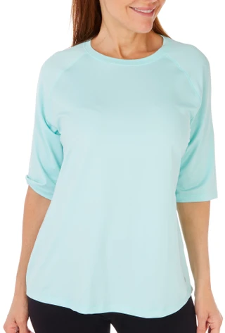 Thumbnail 1: REEL LEGENDS Reel Legends Plus Reel-Tec Print Elbow Sleeve Top 