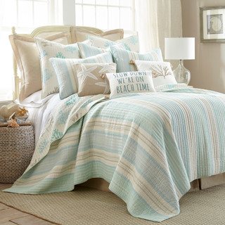 Thumbnail 3: Levtex Home Stone Harbor Beach Time Coastal Decorative Pillow 