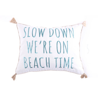 Thumbnail 1: Levtex Home Stone Harbor Beach Time Coastal Decorative Pillow 