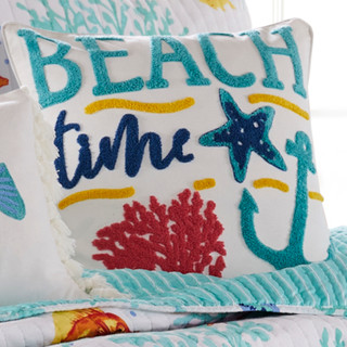 Thumbnail 2: Levtex Home Playa Vista Beach Time Coastal Decorative Pillow 