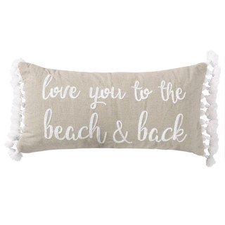 Thumbnail 2: Levtex Home Beacon Beach and Back Coastal Decorative Pillow 