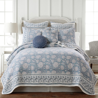 Thumbnail 2: Levtex Home Levtex Home Adare Blue Reversible Quilt & Sham Set 