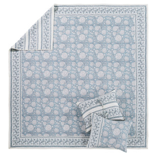 Thumbnail 4: Levtex Home Levtex Home Adare Blue Reversible Quilt & Sham Set 