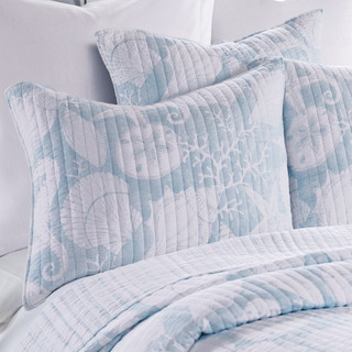 Thumbnail 3: Levtex Home Levtex Home Stillwater Blue Quilt & Sham Set 