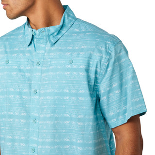 Thumbnail 4: REEL LEGENDS Reel Legends Mens Print Terrain Short Sleeve Shirt 