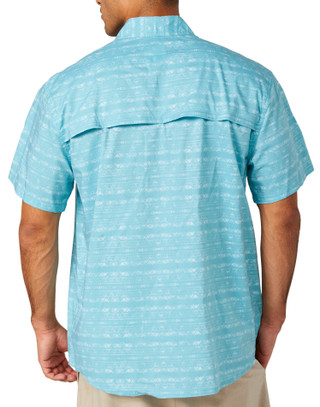Thumbnail 2: REEL LEGENDS Reel Legends Mens Print Terrain Short Sleeve Shirt 