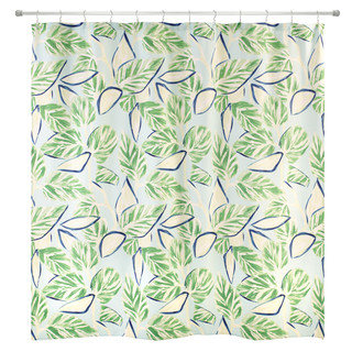 Thumbnail 2: Nicole Miller Nicole Miller Tropiluxe 13 Pc. Shower Curtain & Hook Set 