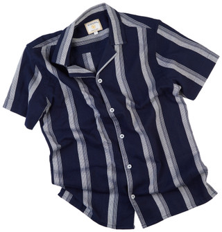 Thumbnail 5: Burnside Burnside Mens Short Sleeve Textured Button Down Shirt 