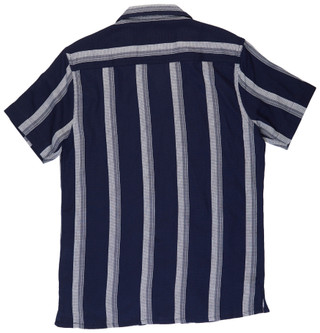 Thumbnail 3: Burnside Burnside Mens Short Sleeve Textured Button Down Shirt 