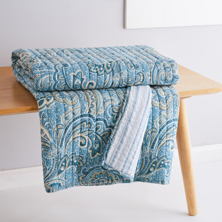 Thumbnail 2: Levtex Home Levtex Home Kimpton Navy Quilted Throw 