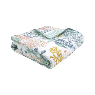Thumbnail 2: Levtex Home Levtex Home Ocean Meadow Quilted Throw 