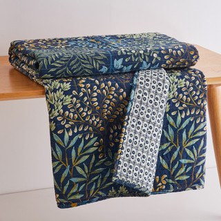 Thumbnail 3: Levtex Home Levtex Home English Forest Navy Quilted Throw 