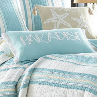 Thumbnail 2: Levtex Home San Clemente Paradise Coastal Fringe Decorative Pillow 