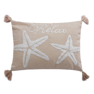Thumbnail 1: Levtex Home Levtex Home San Clemente Coastal Decorative Tassel Pillow 