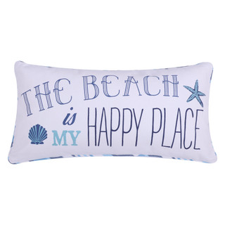 Thumbnail 1: Levtex Home Levtex Home Beach Happy Place Coastal Decorative Pillow 