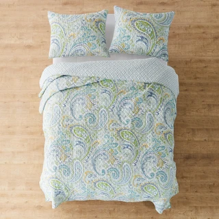 Thumbnail 3: Levtex Home Levtex Home Cortona Paisley Quilt & Sham Set 