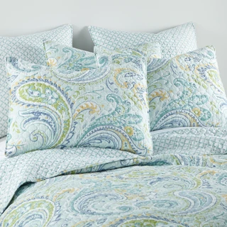 Thumbnail 2: Levtex Home Levtex Home Cortona Paisley Quilt & Sham Set 