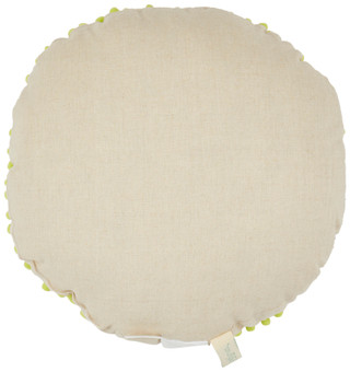 Thumbnail 4: Spartina 449 Spartina 449 18 Inch Pineapple Embroidered Round Pillow 