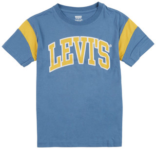 Thumbnail 2: Adidas Levis Big Boys Logo Embroidered Graphic T-Shirt 