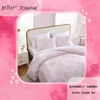 Thumbnail 12: Betsey Johnson Betsey Johnson Butterfly Garden Duvet Cover Set 